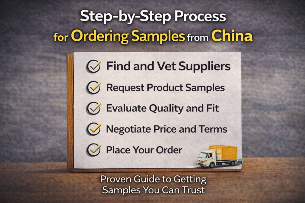 Step-by-Step Process for Ordering Samples from China