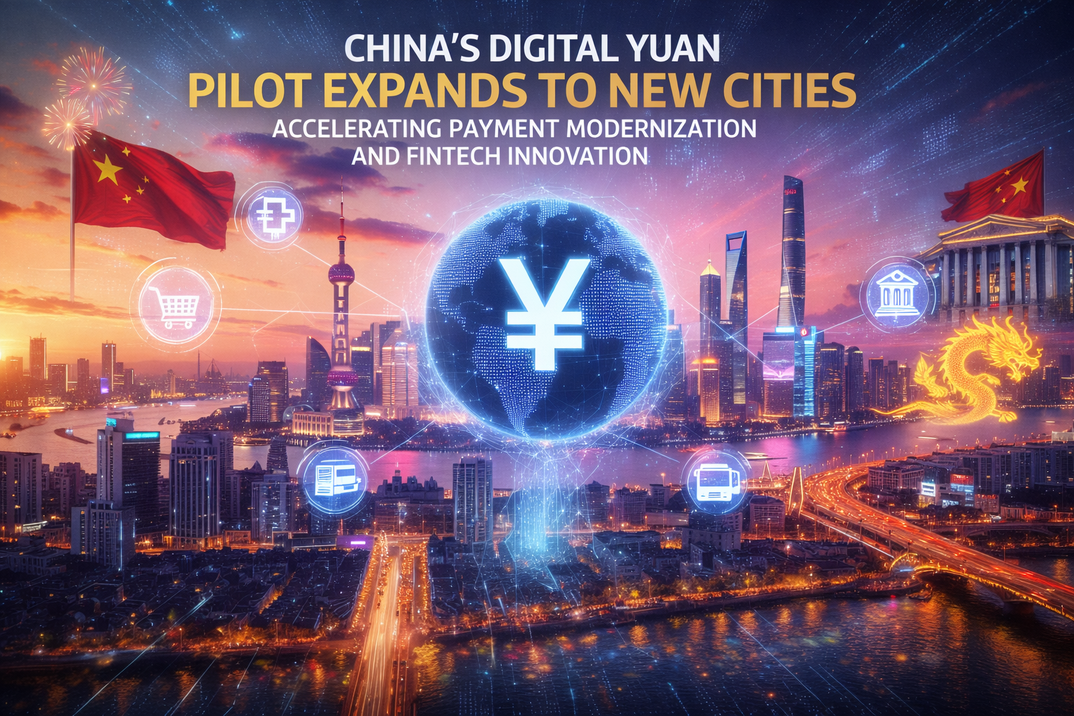 China's digital yuan expansion.