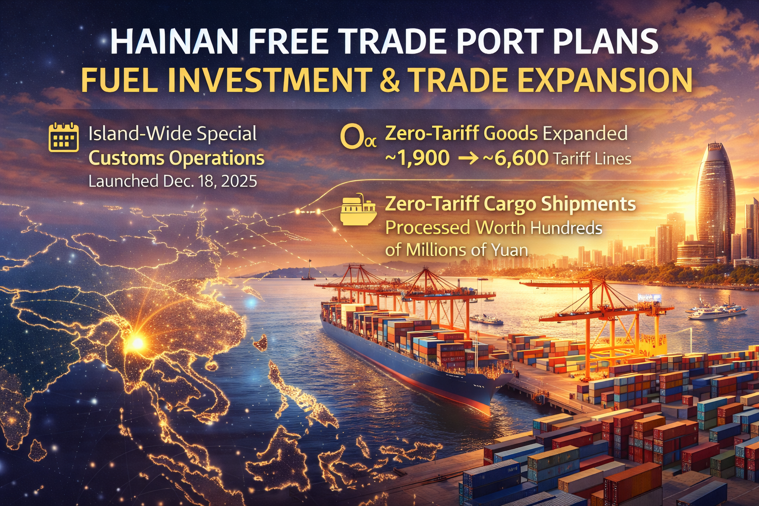 Hainan Free Trade Port growth plans