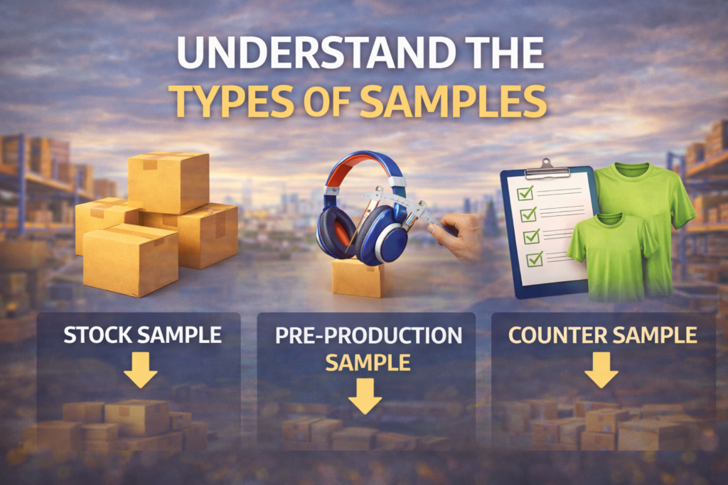 infographic image for Types of Samples