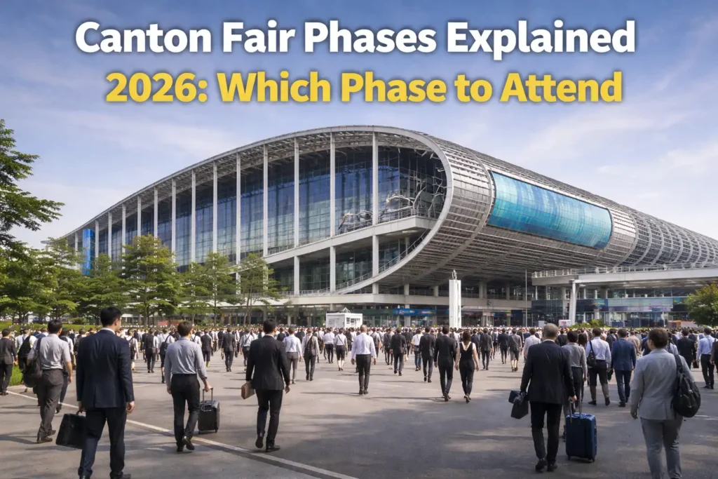 Canton Fair Phases Explained 2026