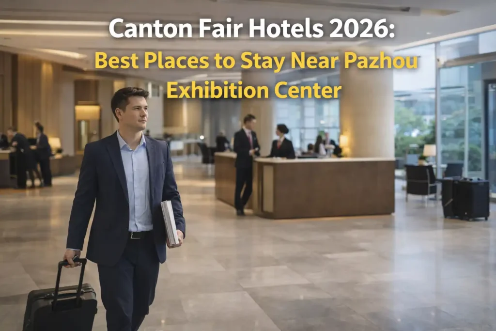 Canton Fair Hotels 2026: Best Places to Stay Near Pazhou Exhibition Center
