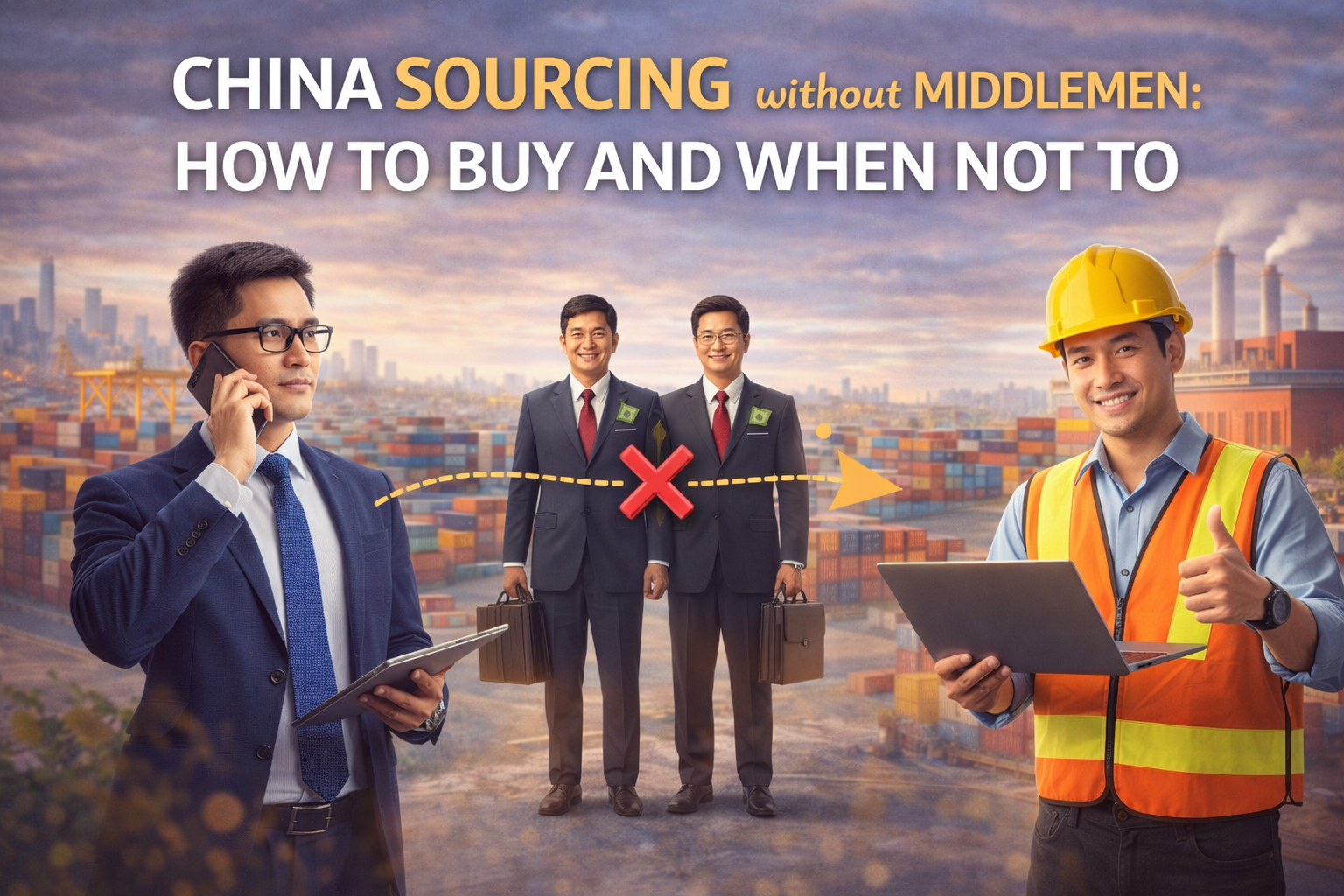 China Sourcing without Middlemen: How to Buy and When Not To