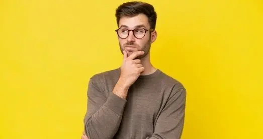 a person thinking