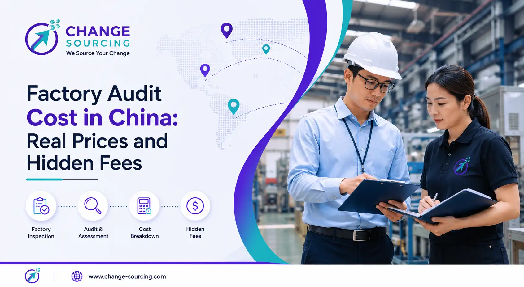 graphic image showing how much does a factory audit cost in china