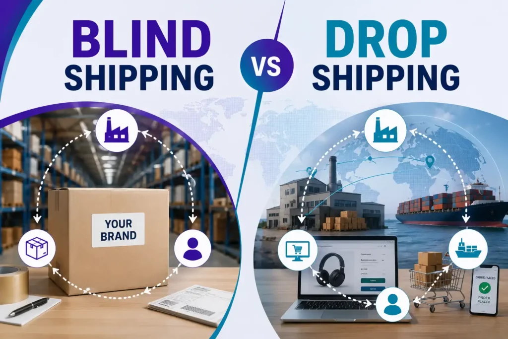 Blind Shipping vs Drop Shipping