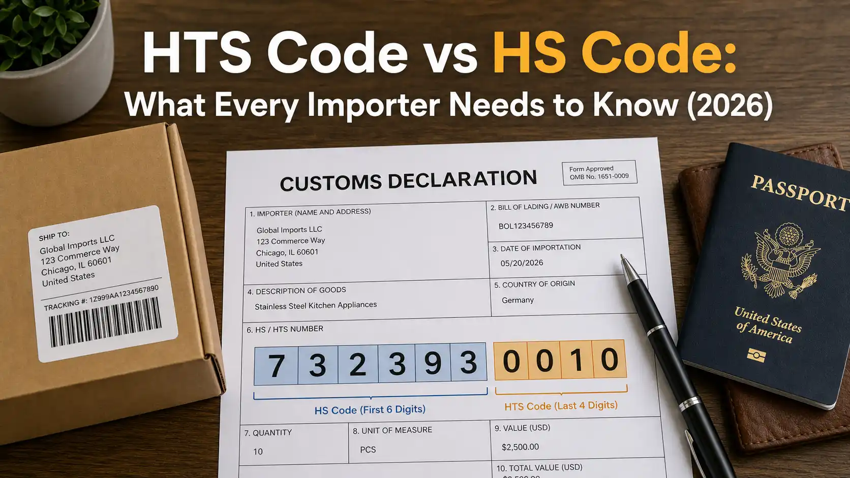HTS Code vs HS Code