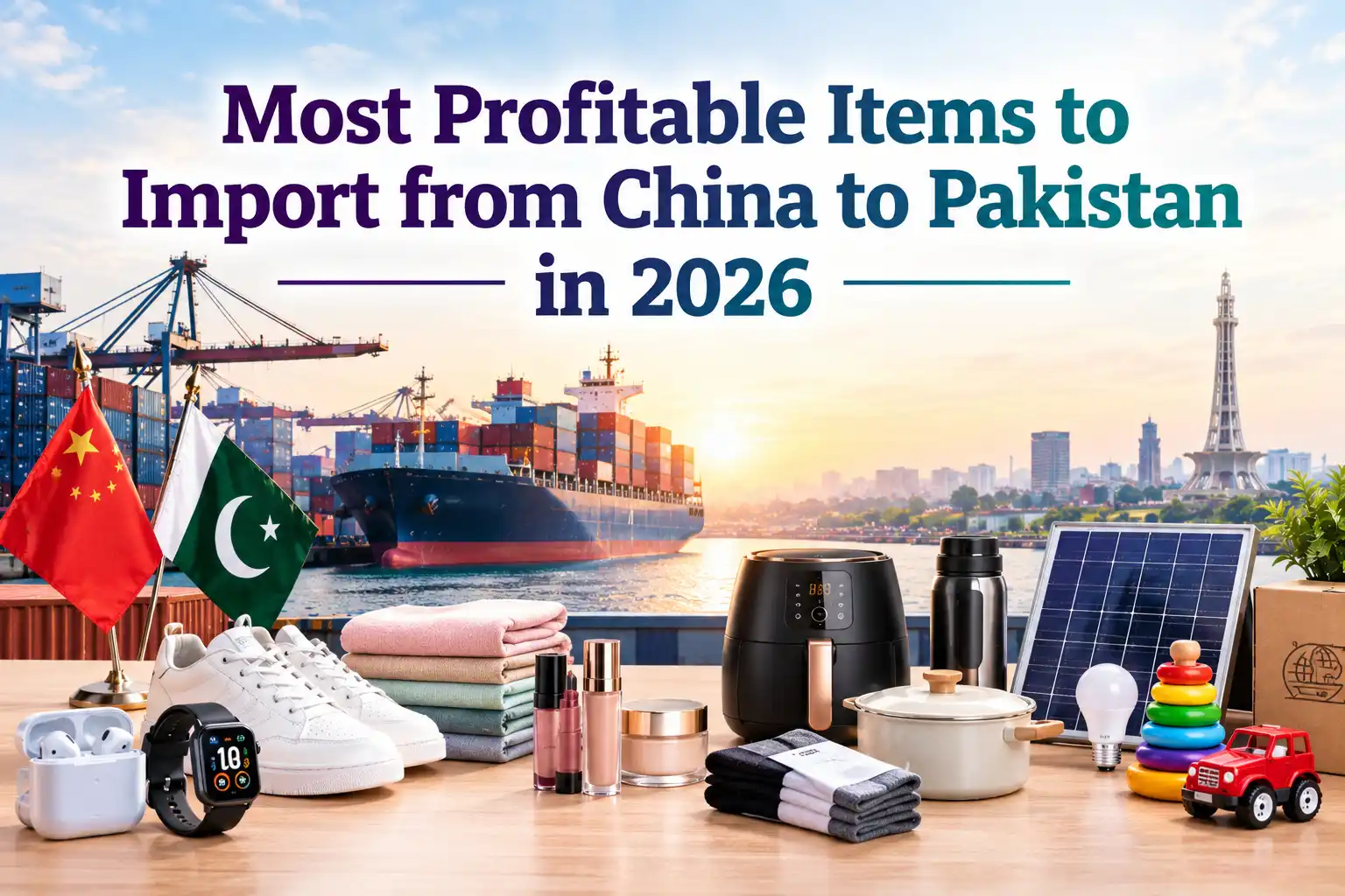 Most Profitable Items to Import from China to Pakistan in 2026